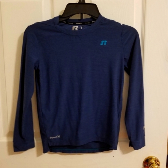 5/$20🩵 Russell Boy's Long Sleeve Shirt - Picture 1 of 3